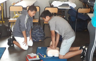 Deux classes de quatrième formées aux premiers secours