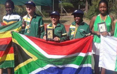 Lucie, élève en 6ème 8, médaillée d’argent au championnat d’Afrique australe de tennis