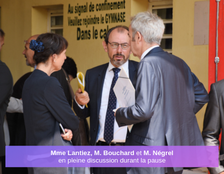 Discussion entre Mme Lantiez, M. Bouchard et M.Négrel