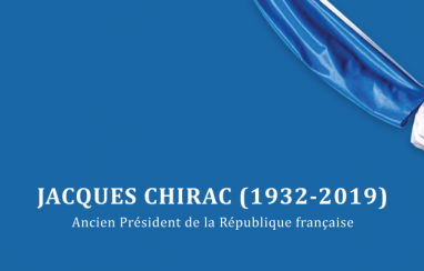 CÉRÉMONIE D’HOMMAGE EN L’HONNEUR DE JACQUES CHIRAC À L’EPFB