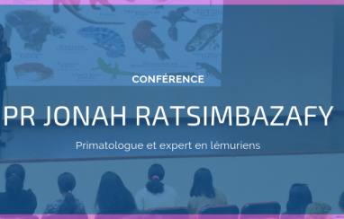 Conférence du Pr Jonah Ratsimbazafy, primatologue expert des lémuriens