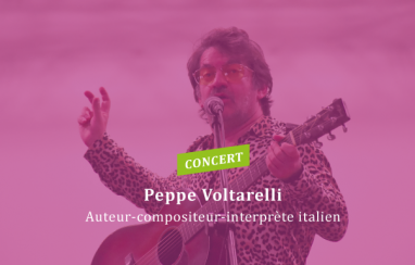 Un air d’Italie au LFT avec le chanteur Peppe Voltarelli