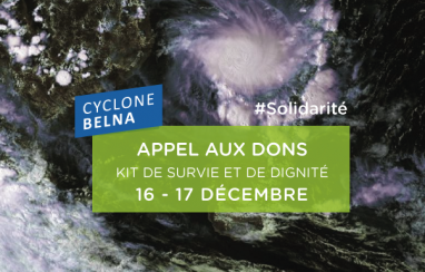 Cyclone Belna – Appel aux dons 16-17 décembre