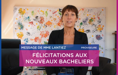 [#Bac2020] Félicitations aux nouveaux bacheliers