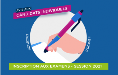 [Candidats individuels] Inscription au DNB et aux EA (session 2021)