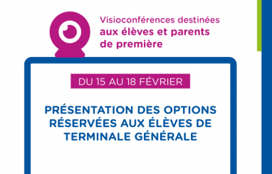 15 > 18 février | Terminale générale – Présentation des options