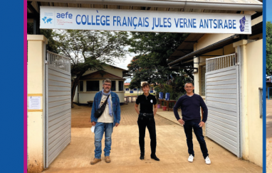 Présentation du LFT au collège français Jules Verne Antsirabe