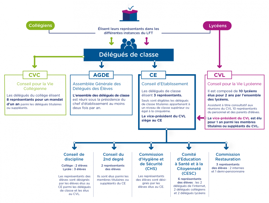 Les instances au LFTananarive