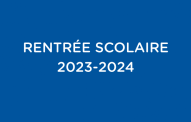 Pré-rentrée 2023 : lundi 4 septembre